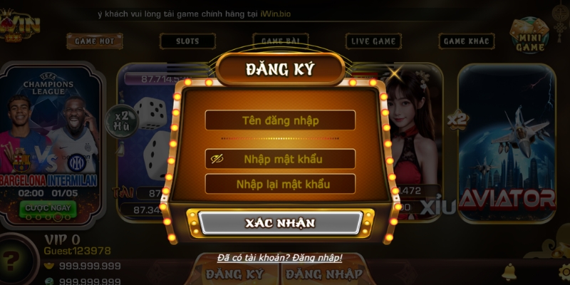 Đăng Ký IwinClub – Nhận Thưởng +50k