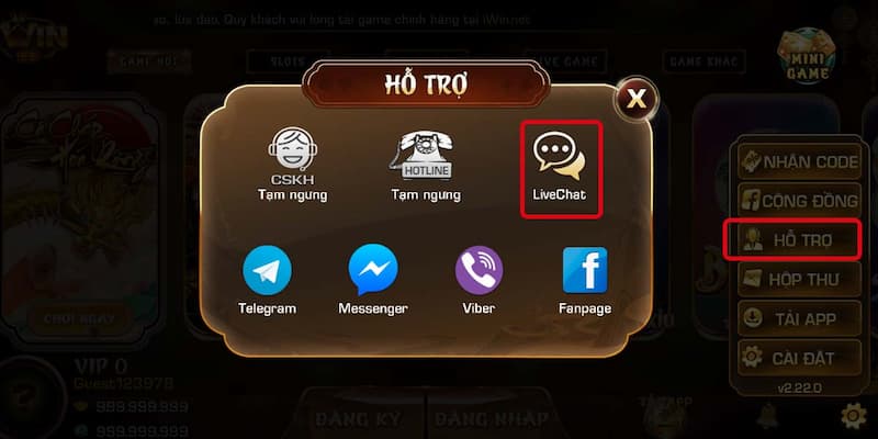 Các Bước Khôi Phục Mật Khẩu Iwin