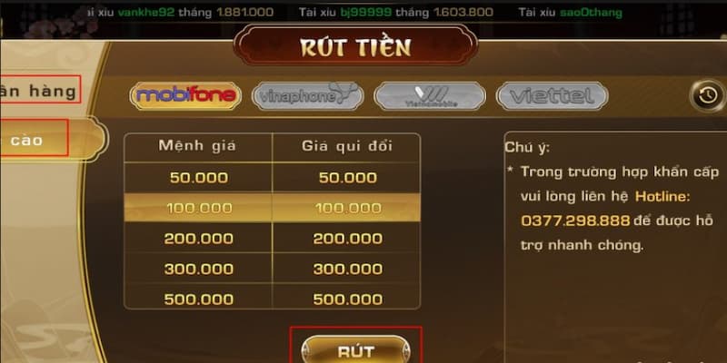 Rút tiền Iwin Quy Trình Rút Tiền Iwin